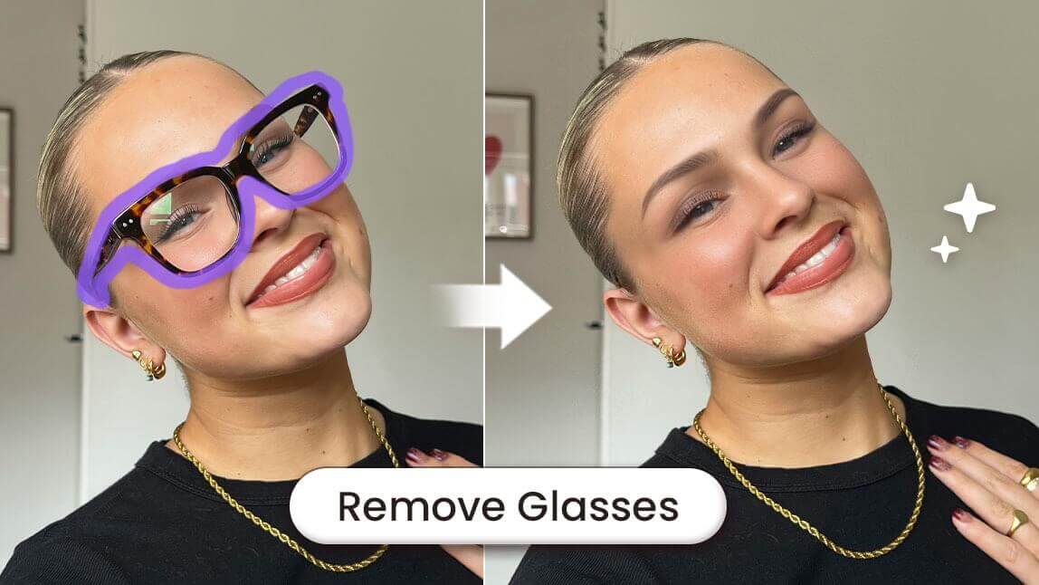 AI Glasses Remover: Remove Glasses from Photo