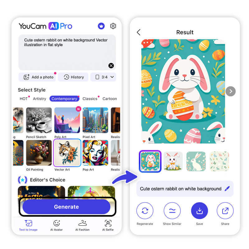 How to Make Easter Images with FREE AI Image Generator: YouCam AI Pro How to Make Easter Images with FREE AI Image Generator: YouCam AI Pro