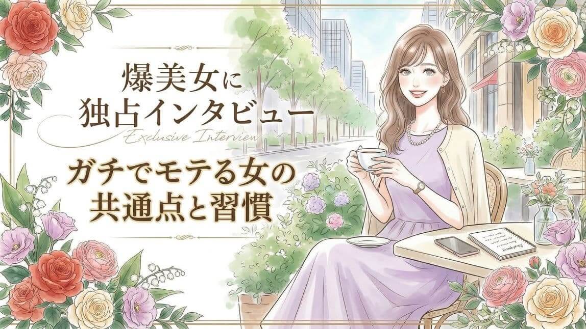 ガチでモテる女