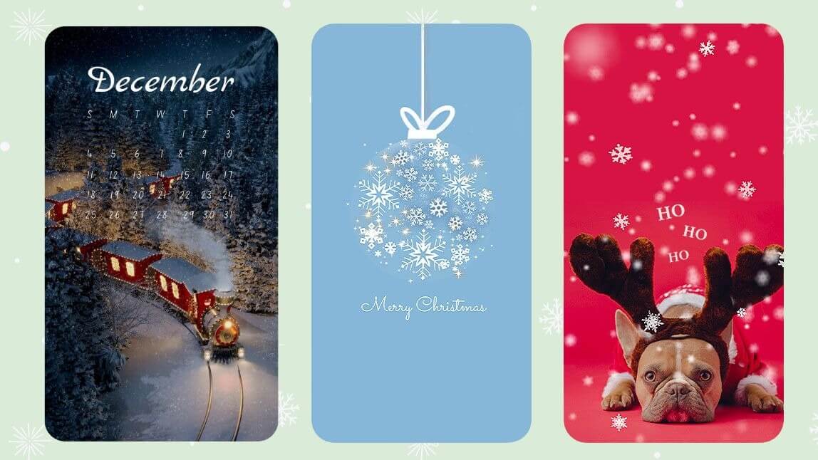 免費桌布App 自製聖誕動態桌布、月曆桌布，幫手機換上聖誕節氛圍