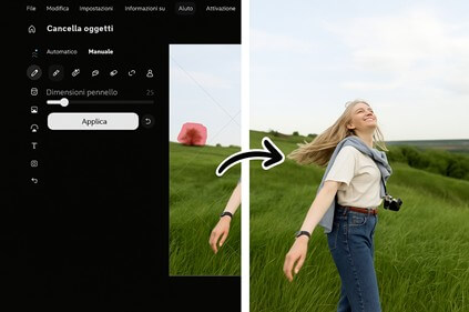Movavi Photo Editor: Rimuovi Oggetti dalle Foto Online