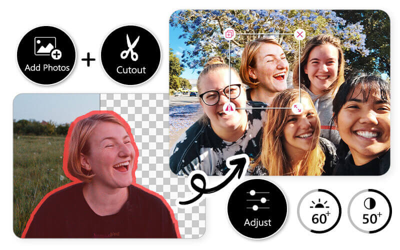 Rimuovi oggetti dalle foto gratis