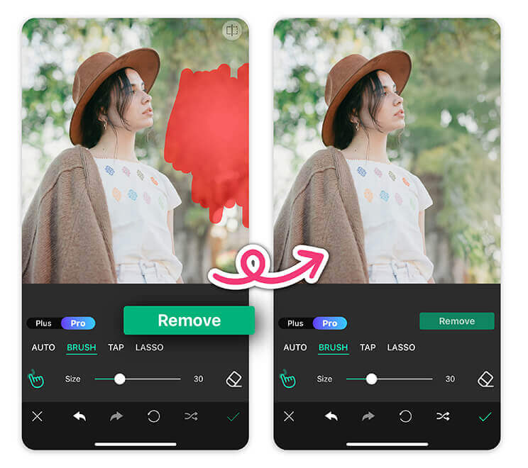 Elimina i Riflessi dall'Immagine