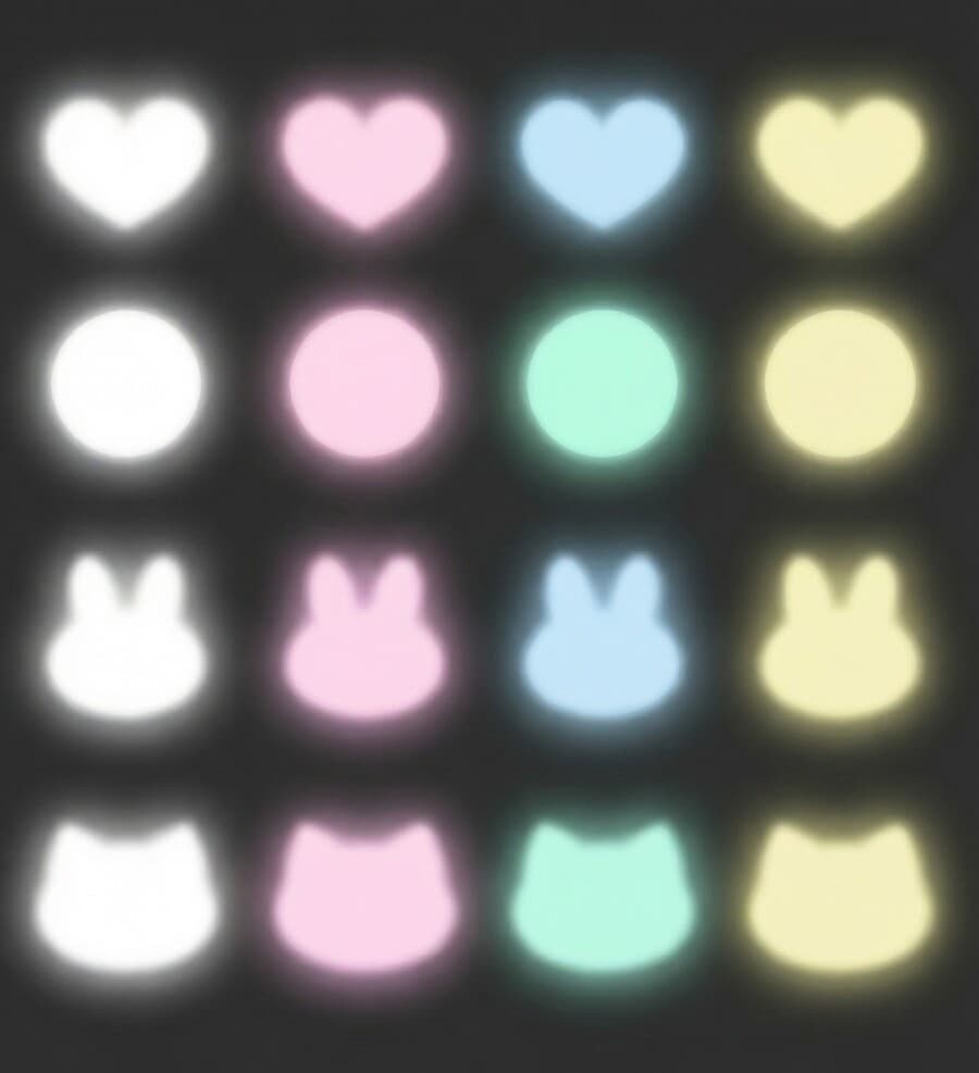 可愛いストーリーの顔を隠すのにちょうどいいスタンプ