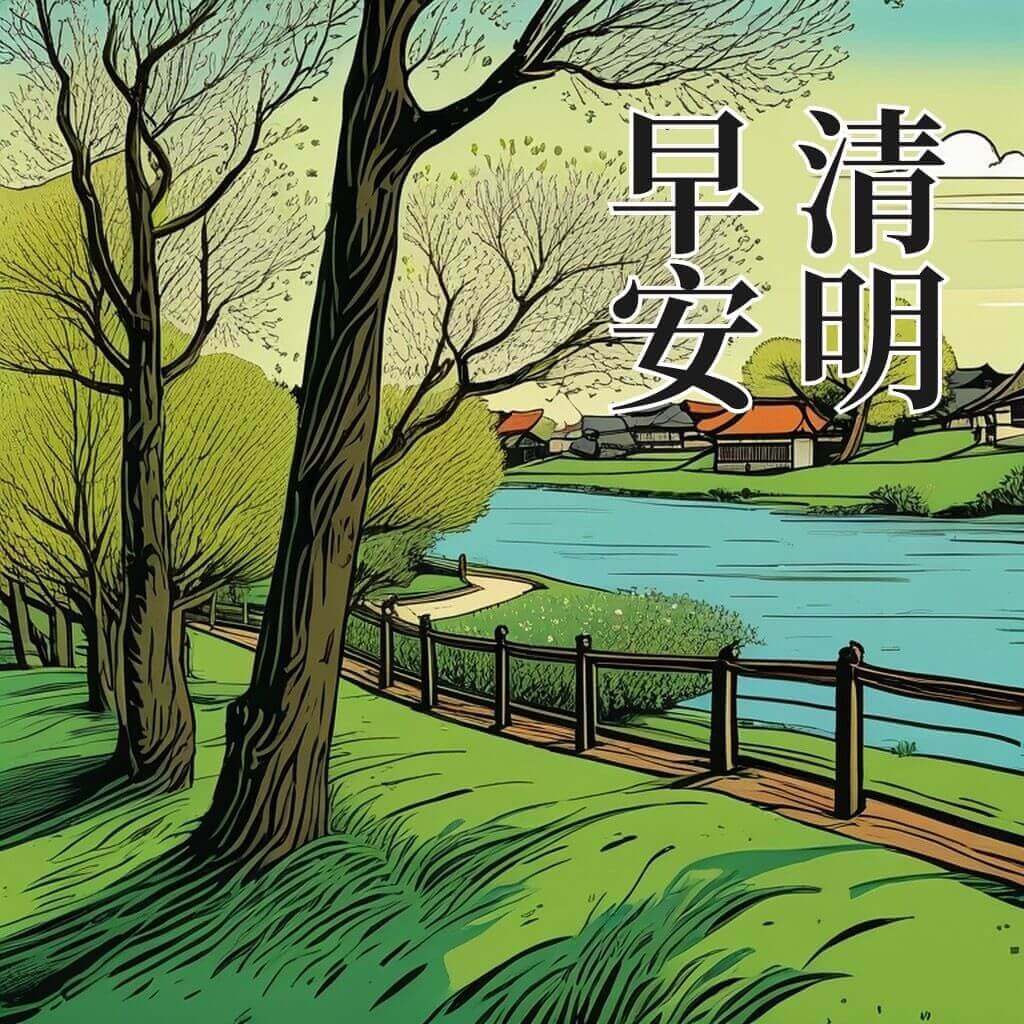 清明節早安圖｜清明問候