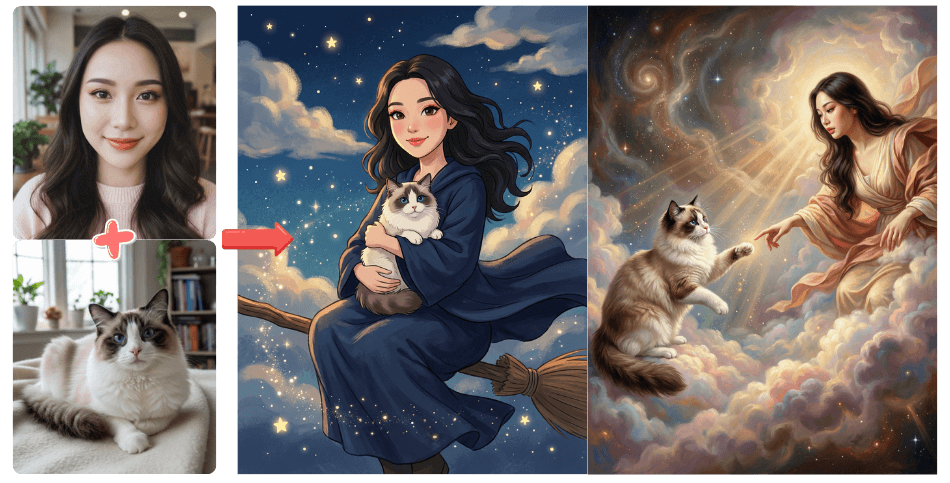 照片變卡通_照片變漫畫_玩美相機照片卡通化前後對比