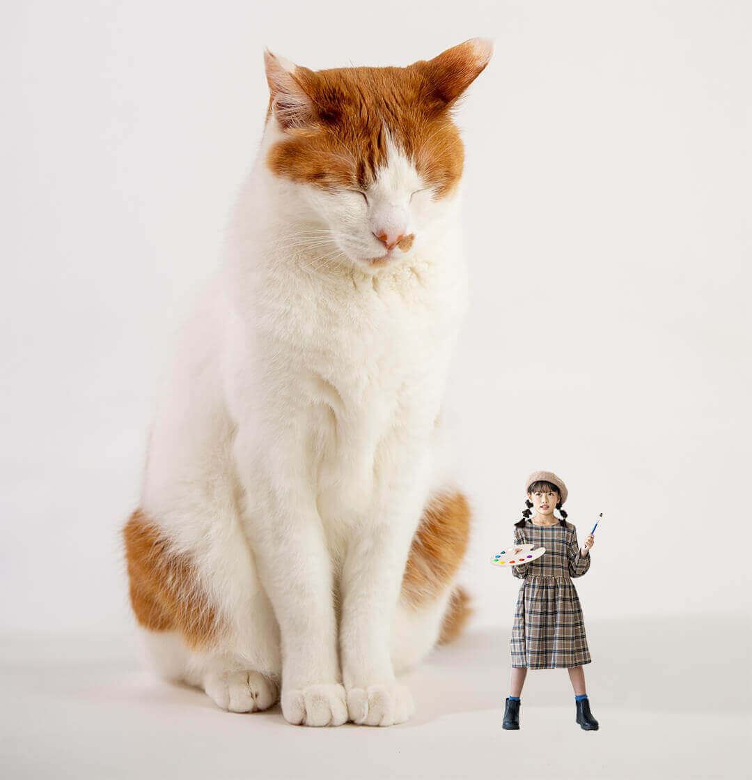 ユニークな合成写真