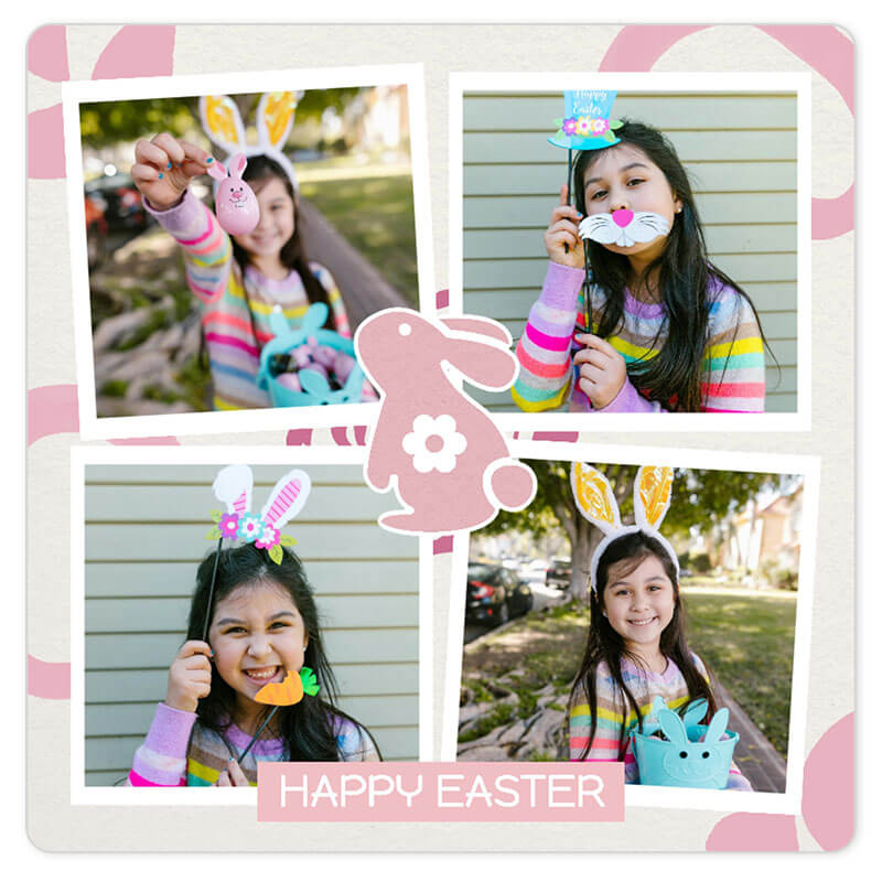 Add cutest Easter templates to your photos. Make your Easter memories extra special with Easter photo templates.