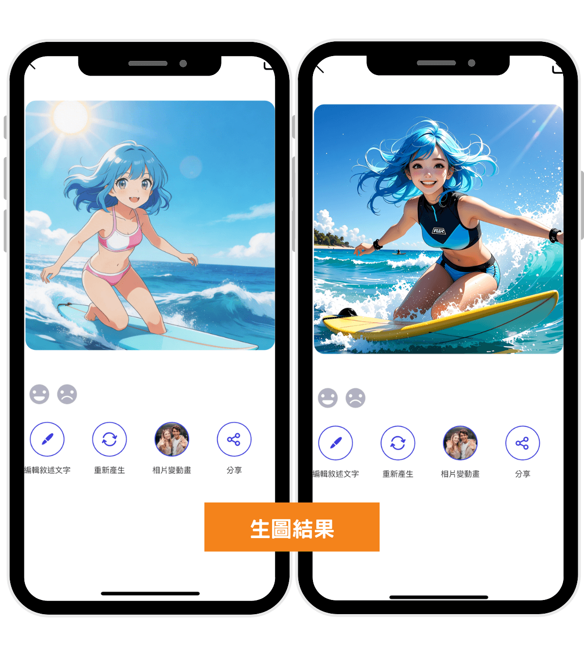 AI 繪圖 App 實測結果