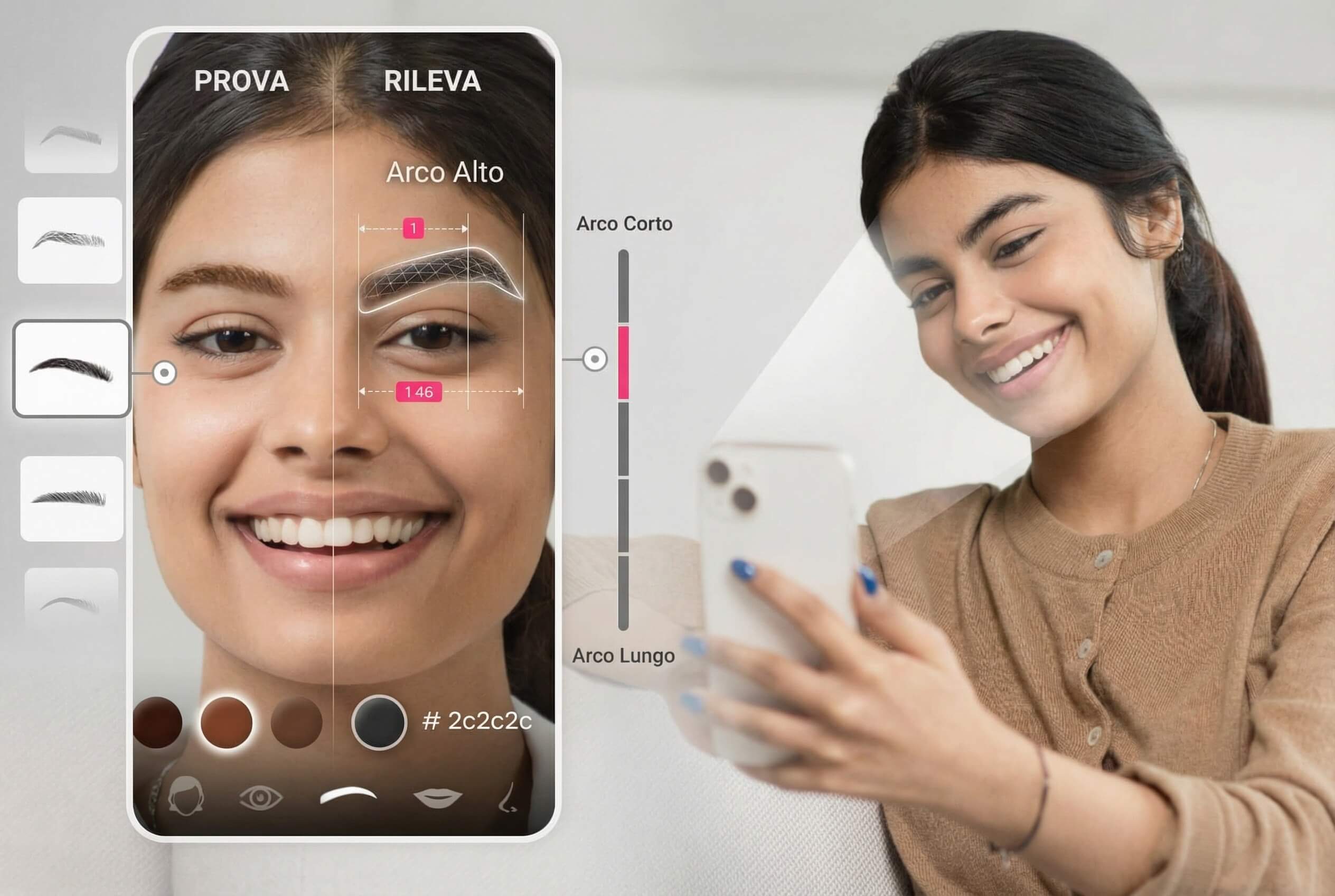 Mappatura sopracciglia