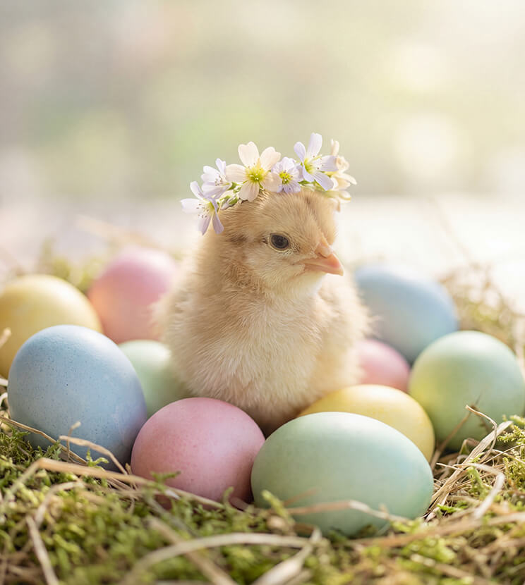 Download YouCam Perfect app now - the best Easter image generator.