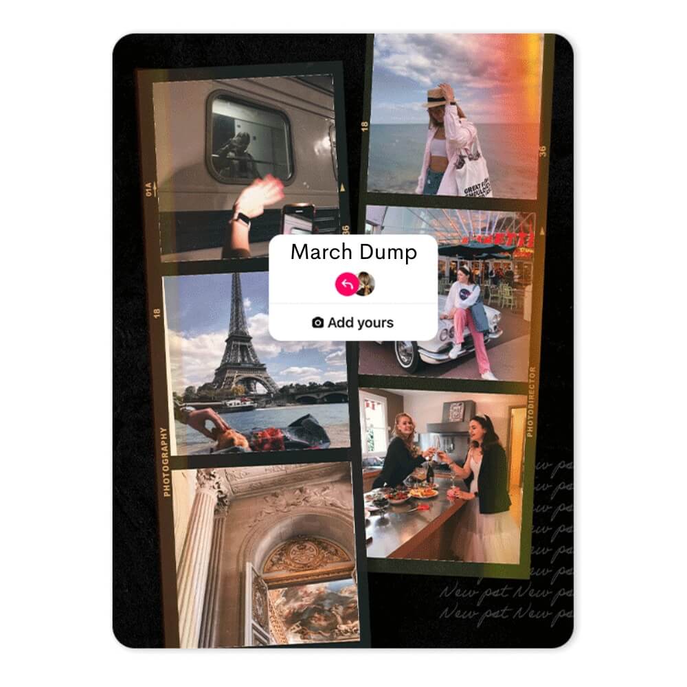 März-Dump für Instagram Story erstellen mit YouCam Perfect