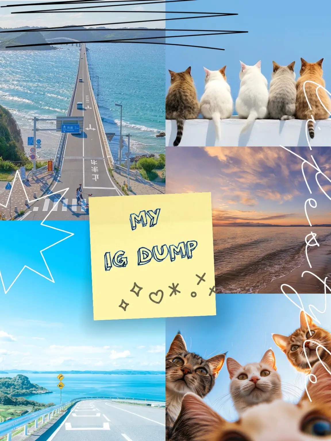 立即套用模版 Photo Dump_IG Dump_IG月份回顧