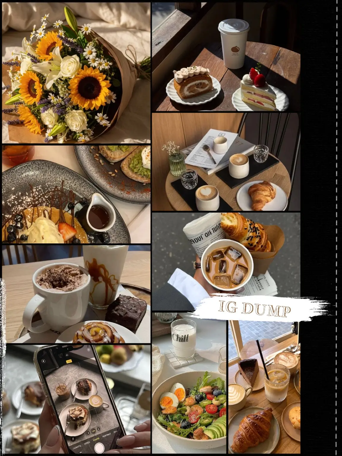 立即套用模版 Photo Dump_IG Dump_IG月份回顧