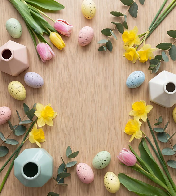 Elevate you social media content this Easter with custom Easter images.
