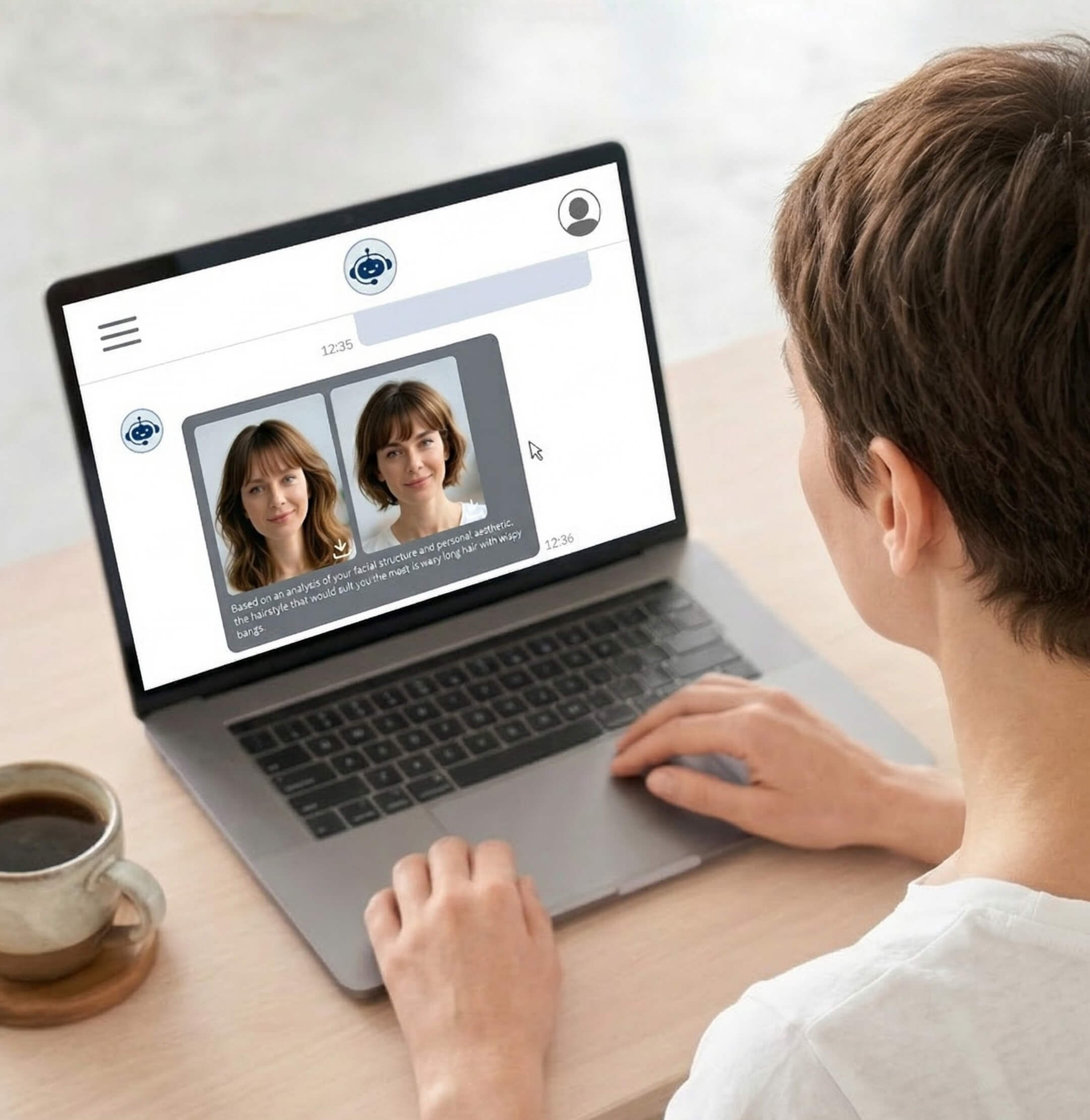 Virtual Hair Consultation (VTO Integration)