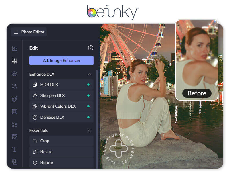 Online AI Photo Editor- Befunky