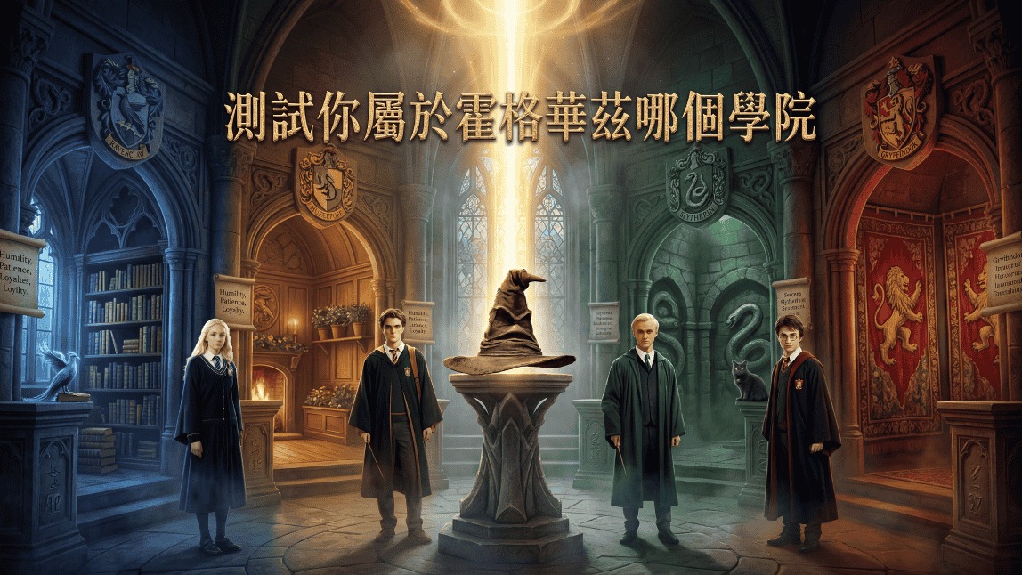 哈利波特影集帶你重返霍格華茲！用最新學院分類測驗生成學生魔法卡牌與造型