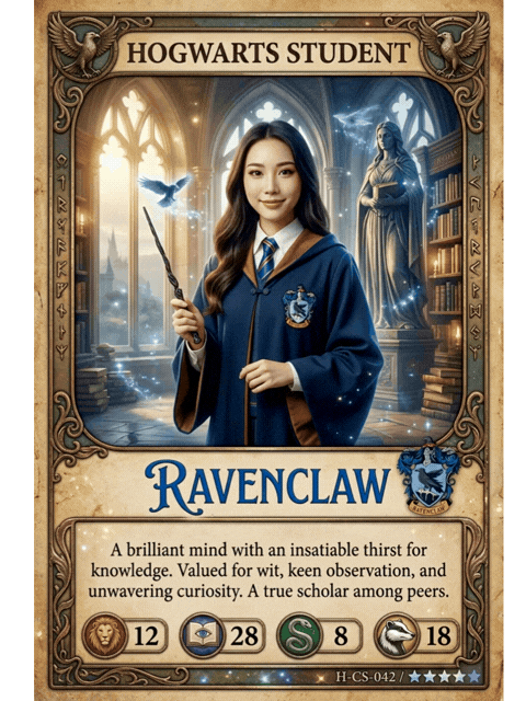 哈利波特學院分類測驗-哈利波特影集版