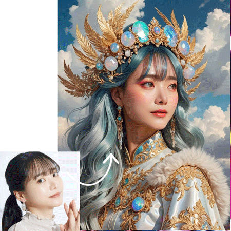 YouCam PerfectのAIアバター