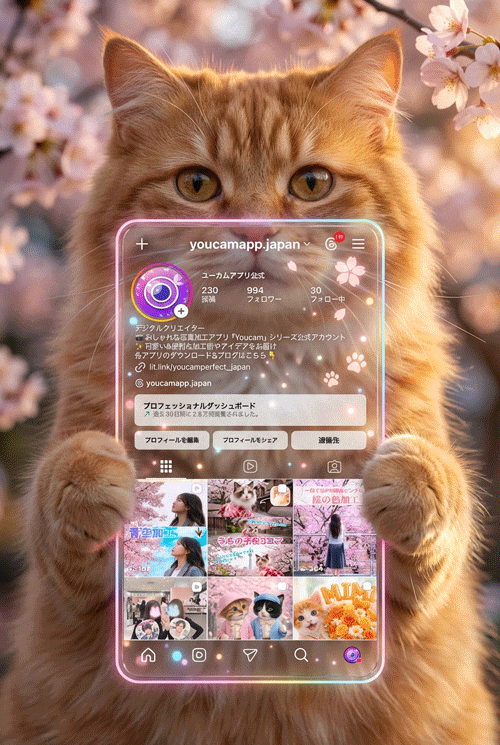 さまざまなデザインのAIプロフィールカード