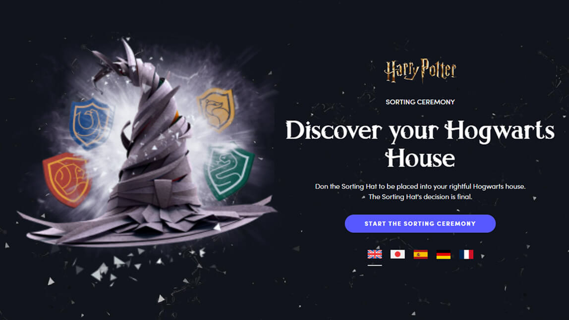 Faites le quiz pour savoir à quelle maison de Poudlard vous appartenez