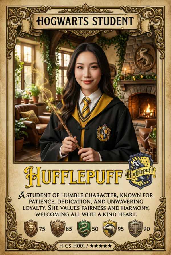 哈利波特學院分類測驗-哈利波特影集版