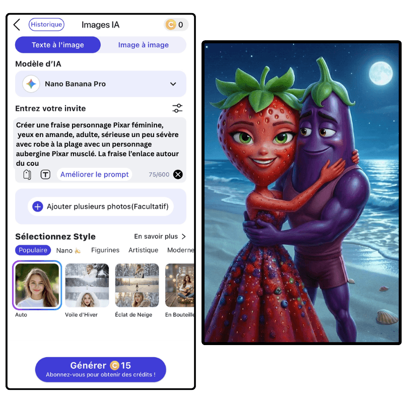 AI Fruit Story Trend : histoire fruit IA tendance Tiktok