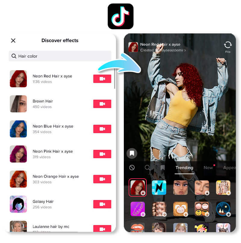 Video-KI mit TikTok