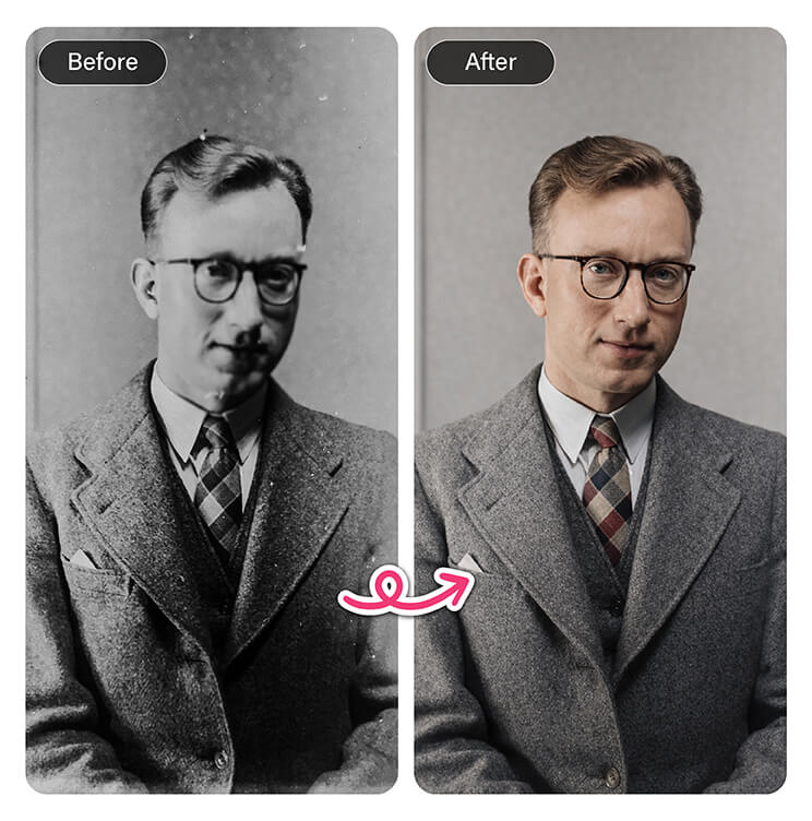 Enhance faces in old photos with ChatGPT photo restoration prompts. Copy and paste thee ChatGPT photo restoration prompts to enhance old photos.