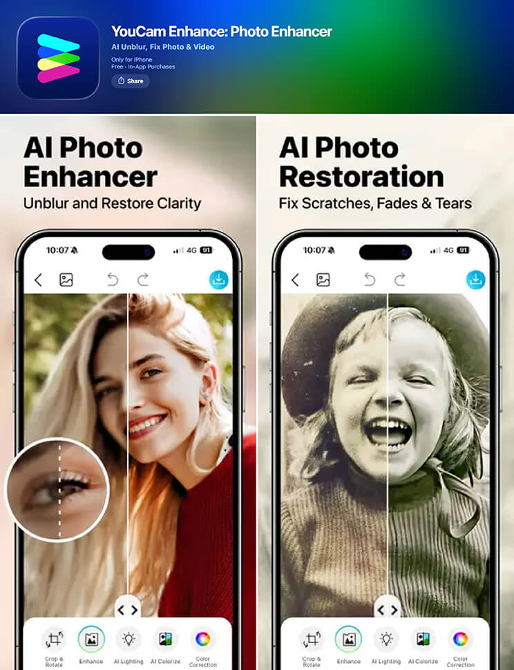 Use ChatGPT photo restoration prompts in AI Agent to repair old photos. Try AI Agent now - the best photo repair tool.