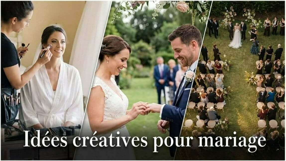 25 idées créatives de vidéo de mariage pour le grand jour