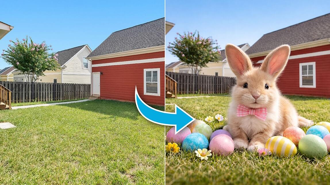 How to Catch the Easter Bunny in a Photo (Fun & Easy AI Tricks)