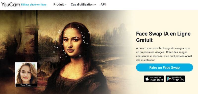 Faire un face face swap en ligne : echange visage photo en ligne