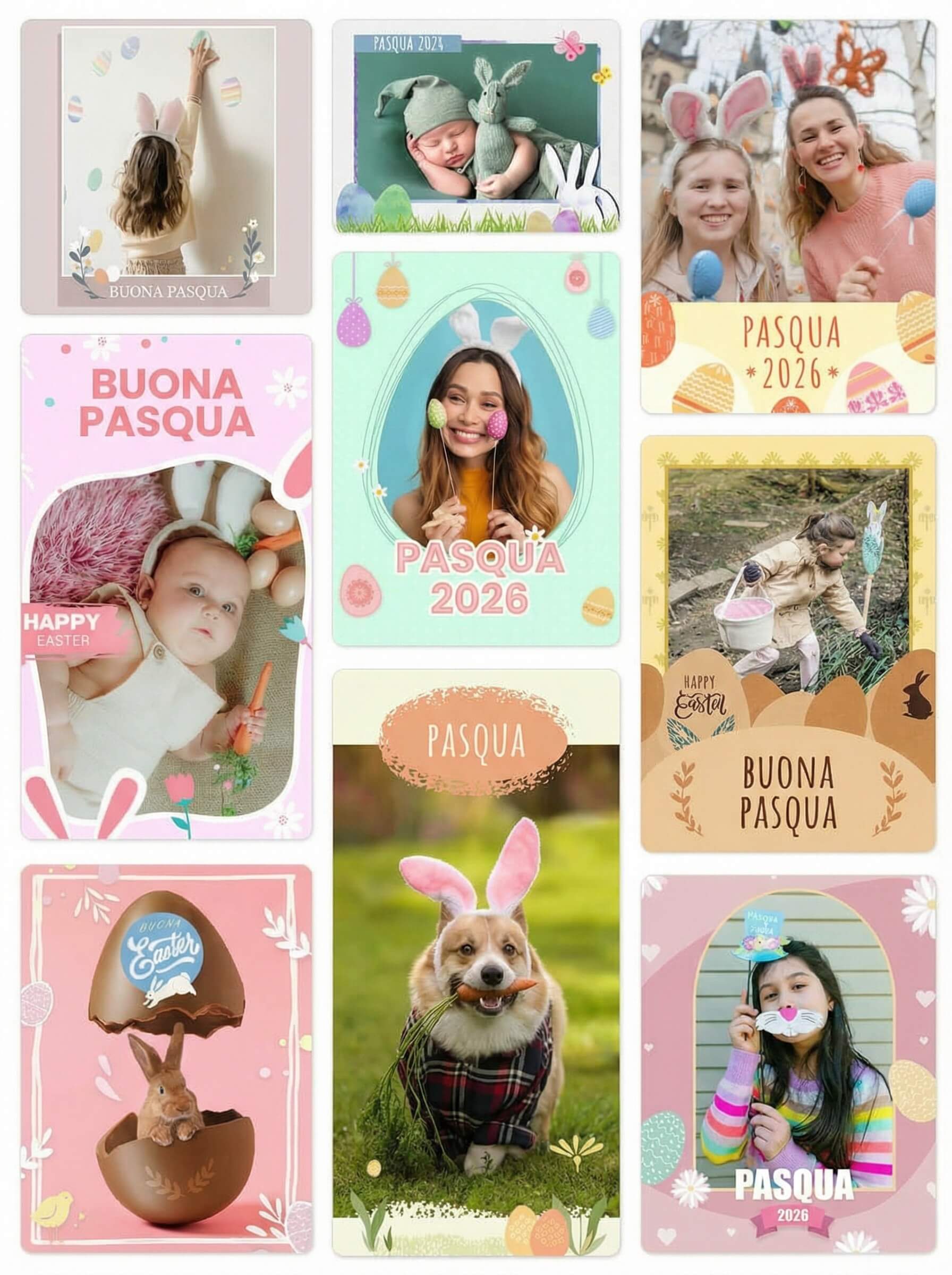 Immagini Pasquali: i Migliori Bordi e Cornici di Pasqua