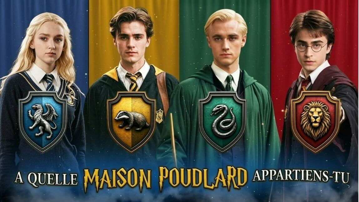 Test Harry Potter : votre maison de Poudlard + votre photo transformée par l'IA