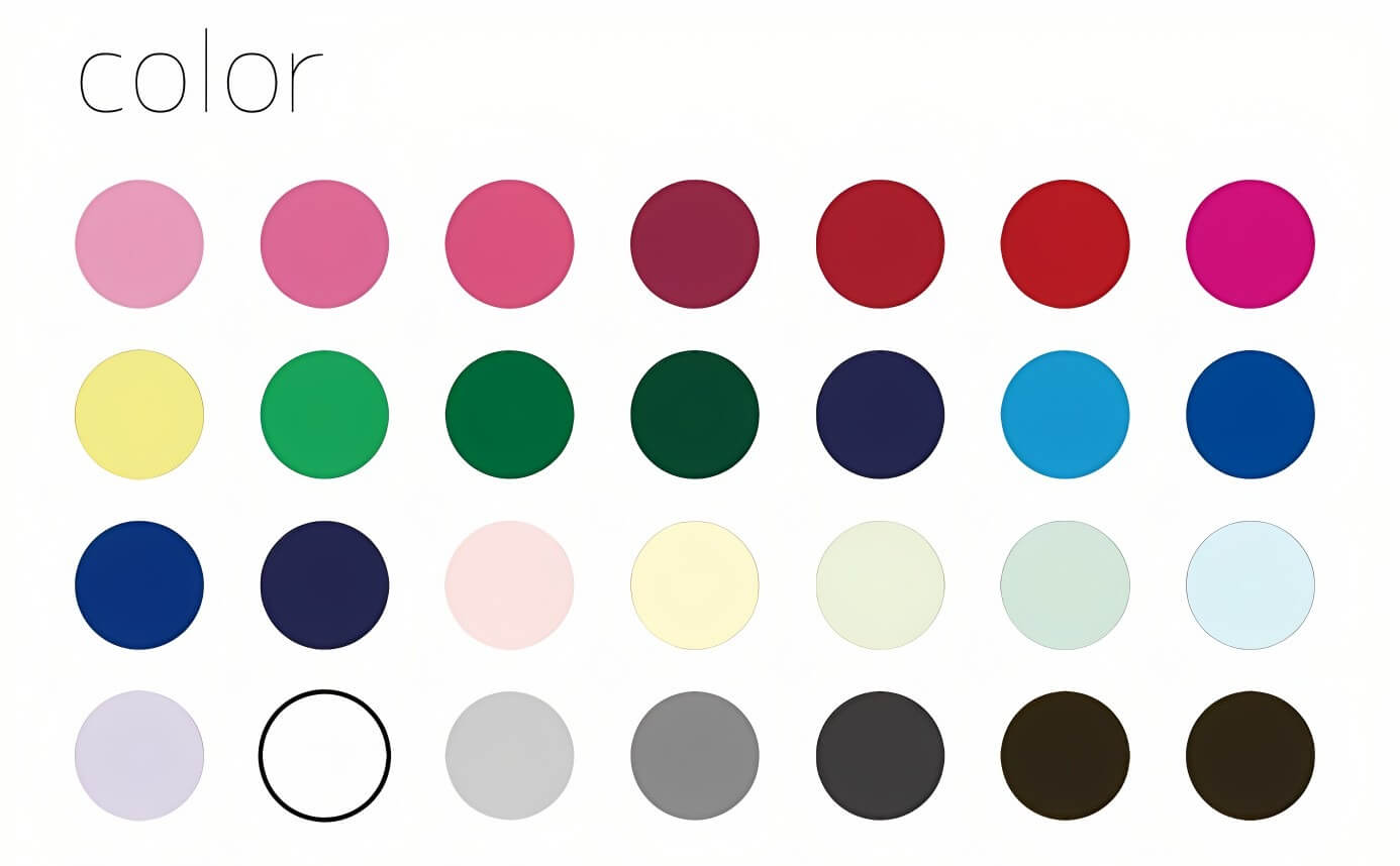 深み・鮮やかなカラーが似合う