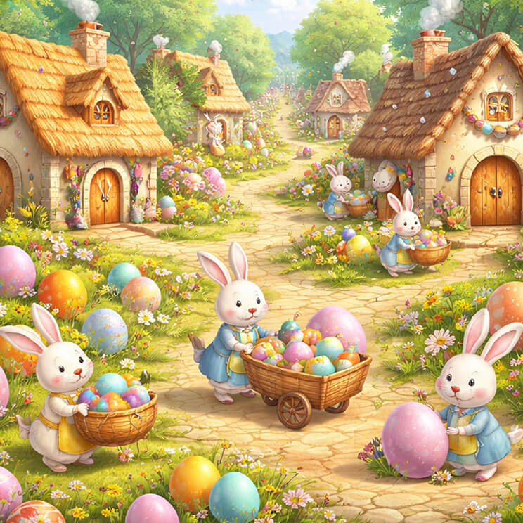 Copia questo prompt ChatGPT di Pasqua e incollalo in un generatore di immagini AI.