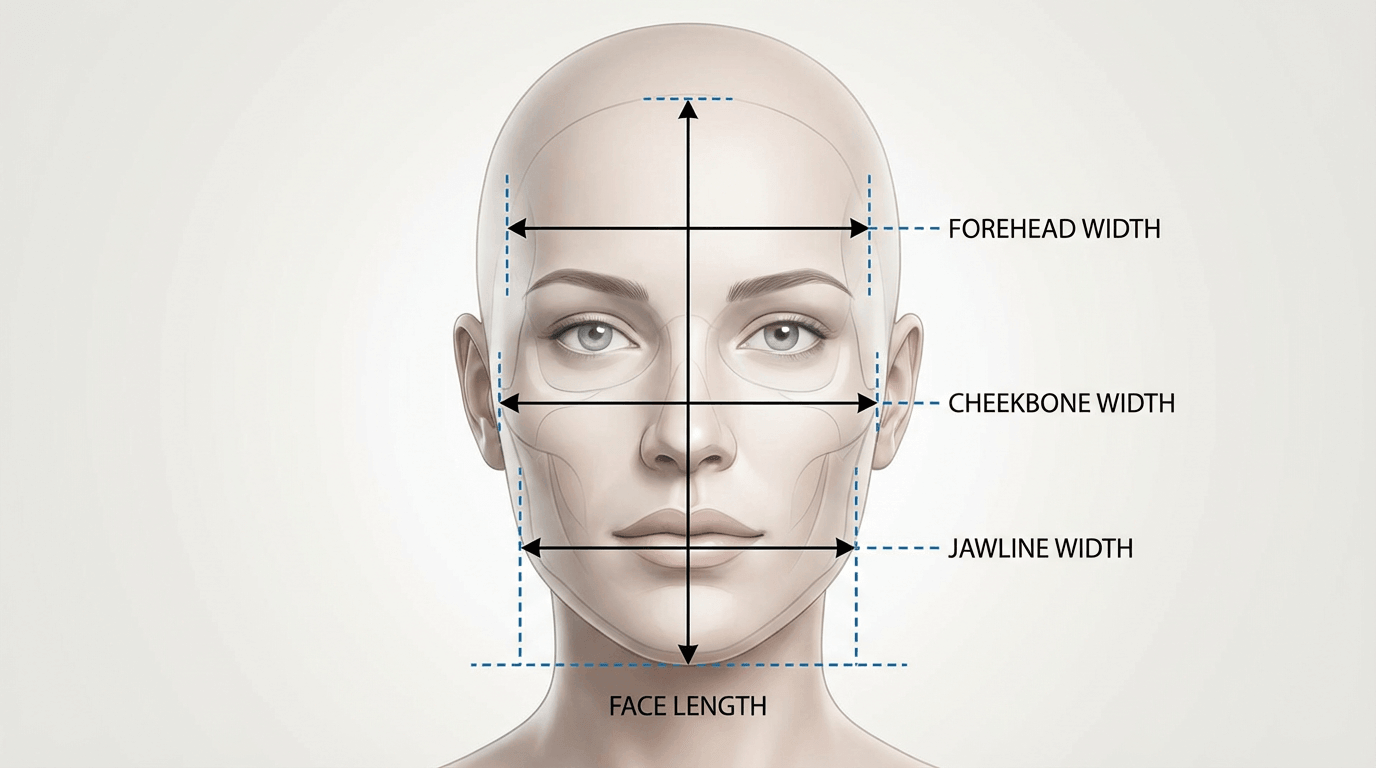 如何识别宽脸型? 如何识别宽脸型?