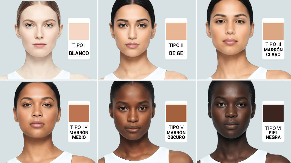 App para determinar el tono de piel