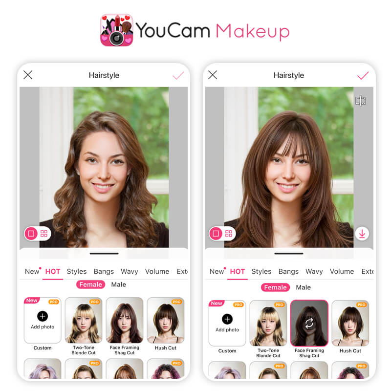 Download the best hair cutting app now.