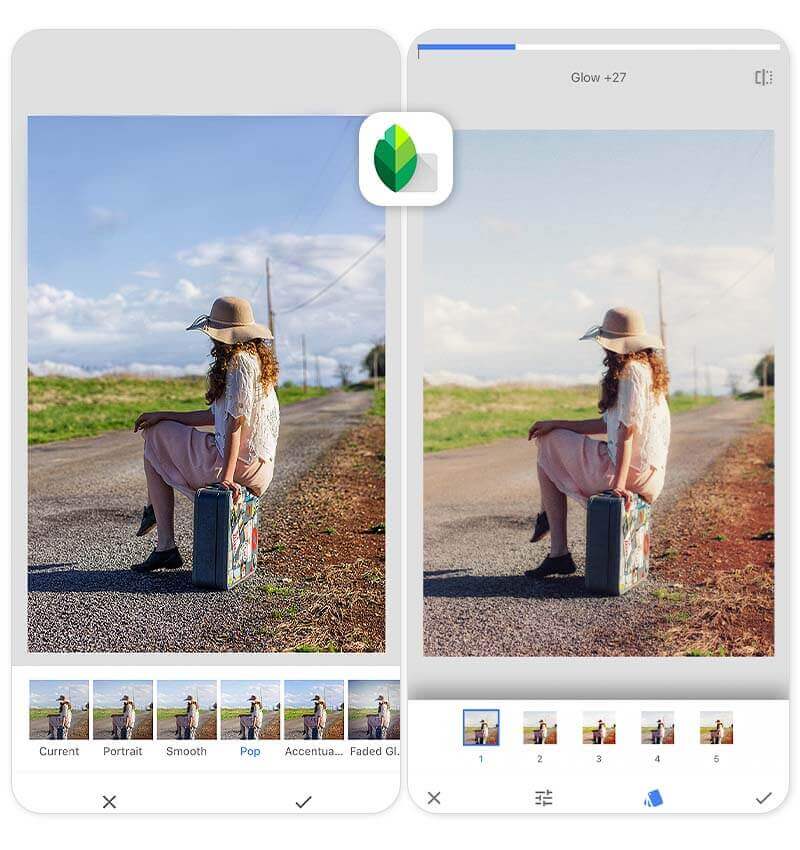 App Snapseed gratuito para melhorar luz e contraste da foto