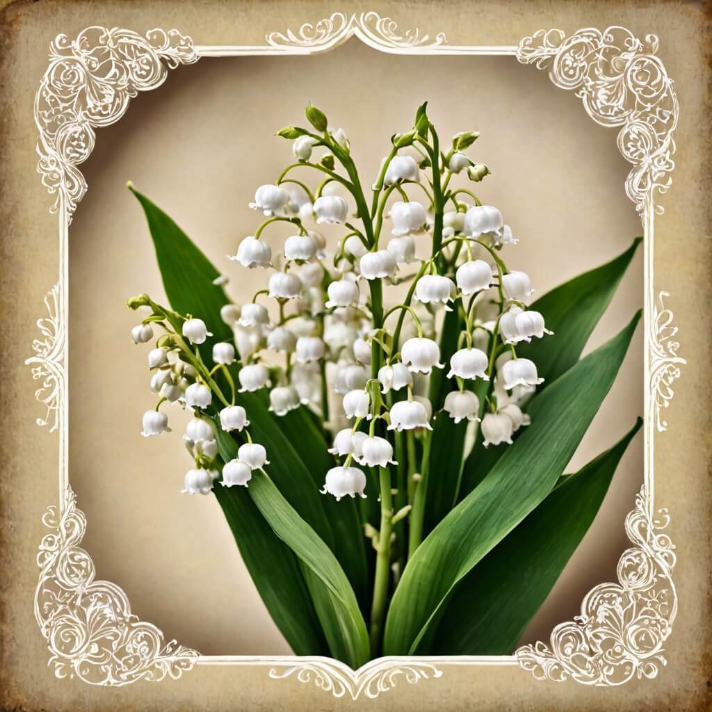 Carte 1er mai gratuite virtuelle :  brin de muguet
