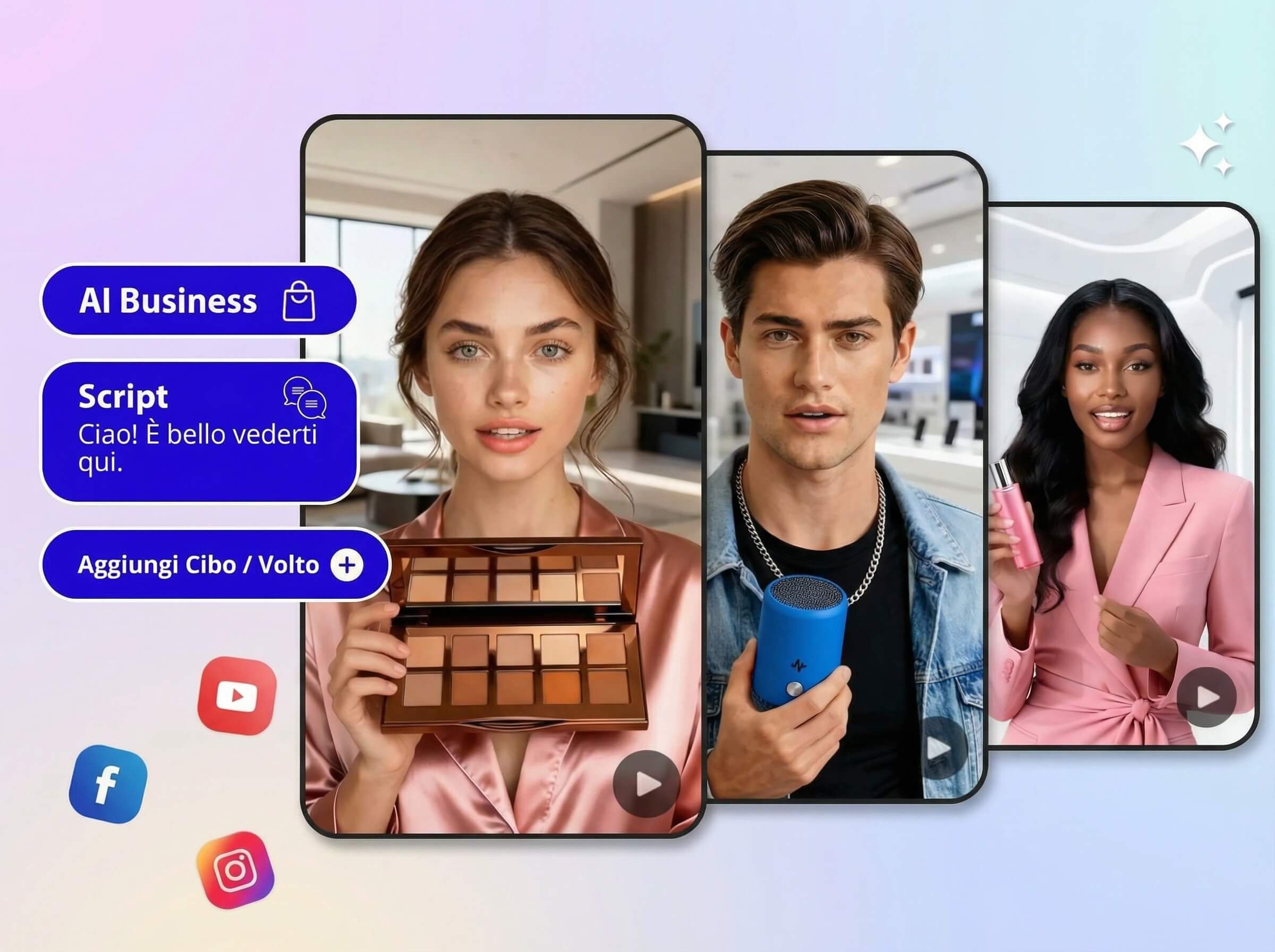 Modelli per Video Promozionali AI