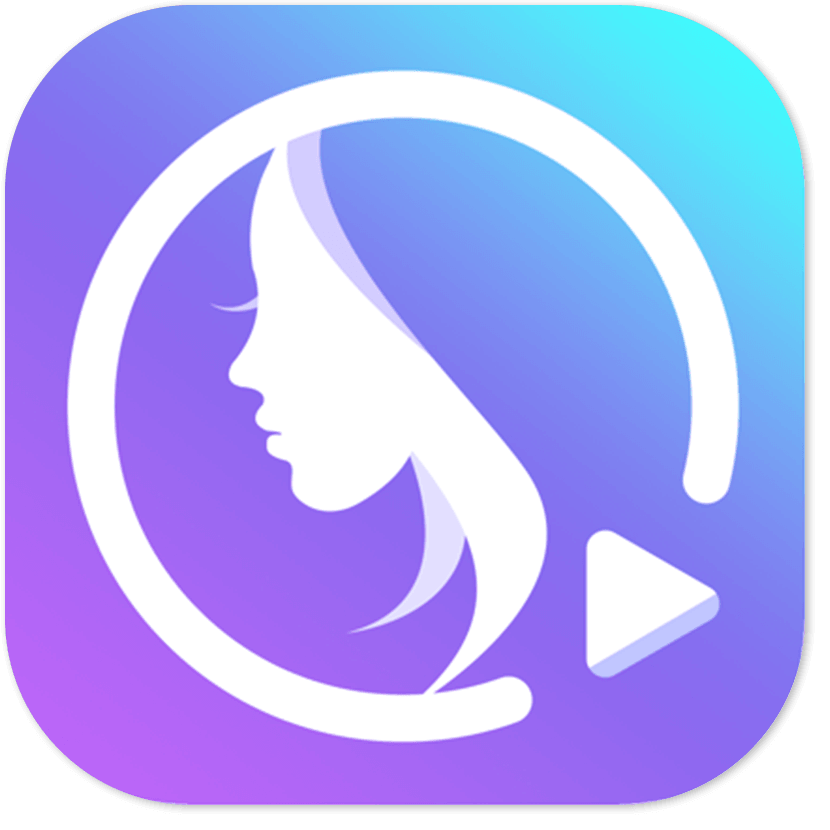 Logo der Pretty Up App zum Körper in Videos bearbeiten.