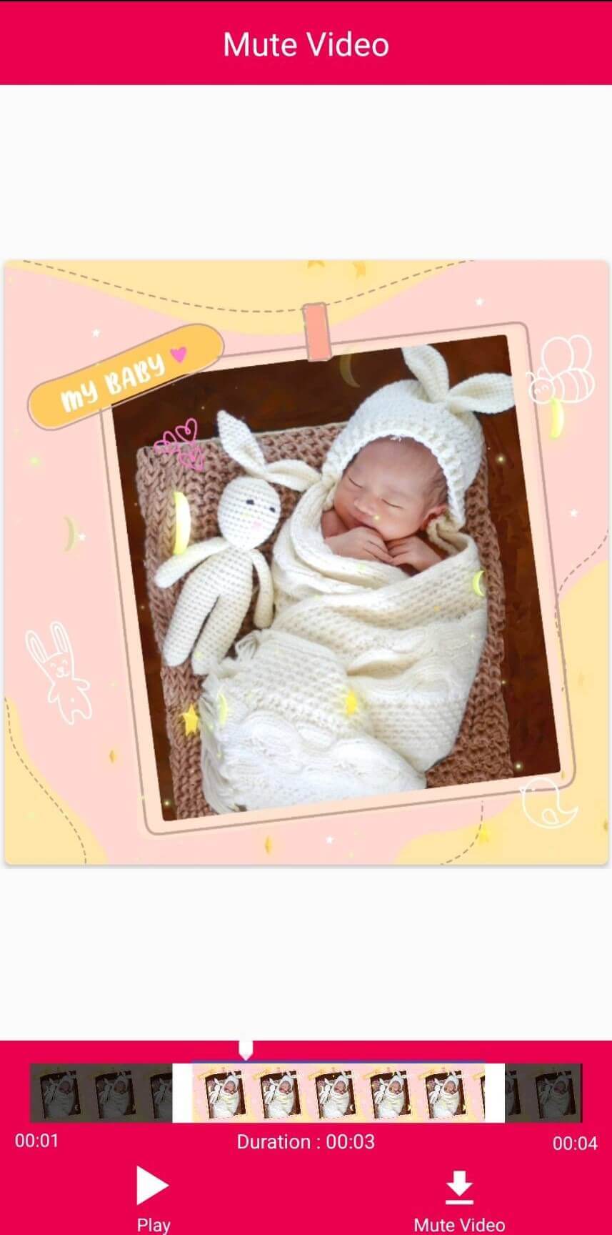 Mute Videos：影片分段消音 App