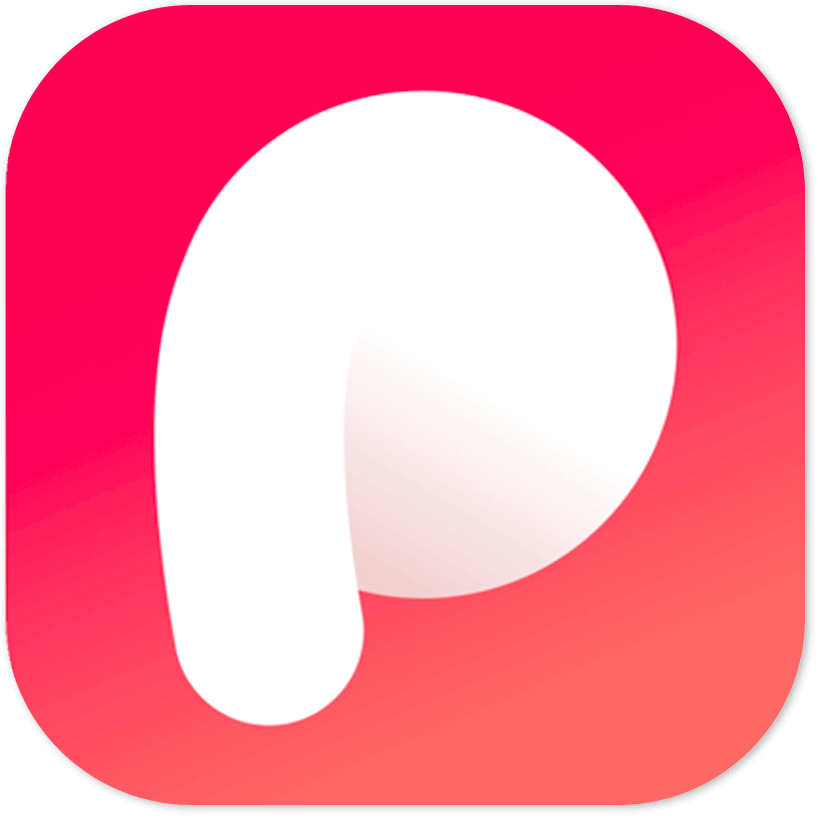 Logo der Body Editor App Peachy für iOS.