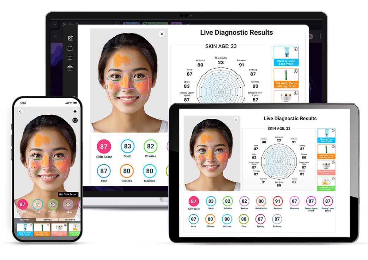 white label skin analysis solution