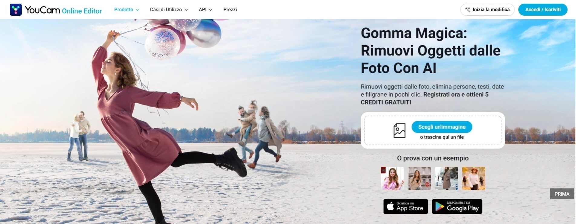 Come Rimuovere Oggetti da Foto Online Gratis