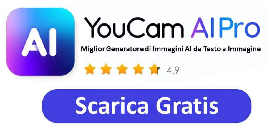 YouCam AI Pro è la Miglior App per Creare Immagini con Intelligenza Artificiale